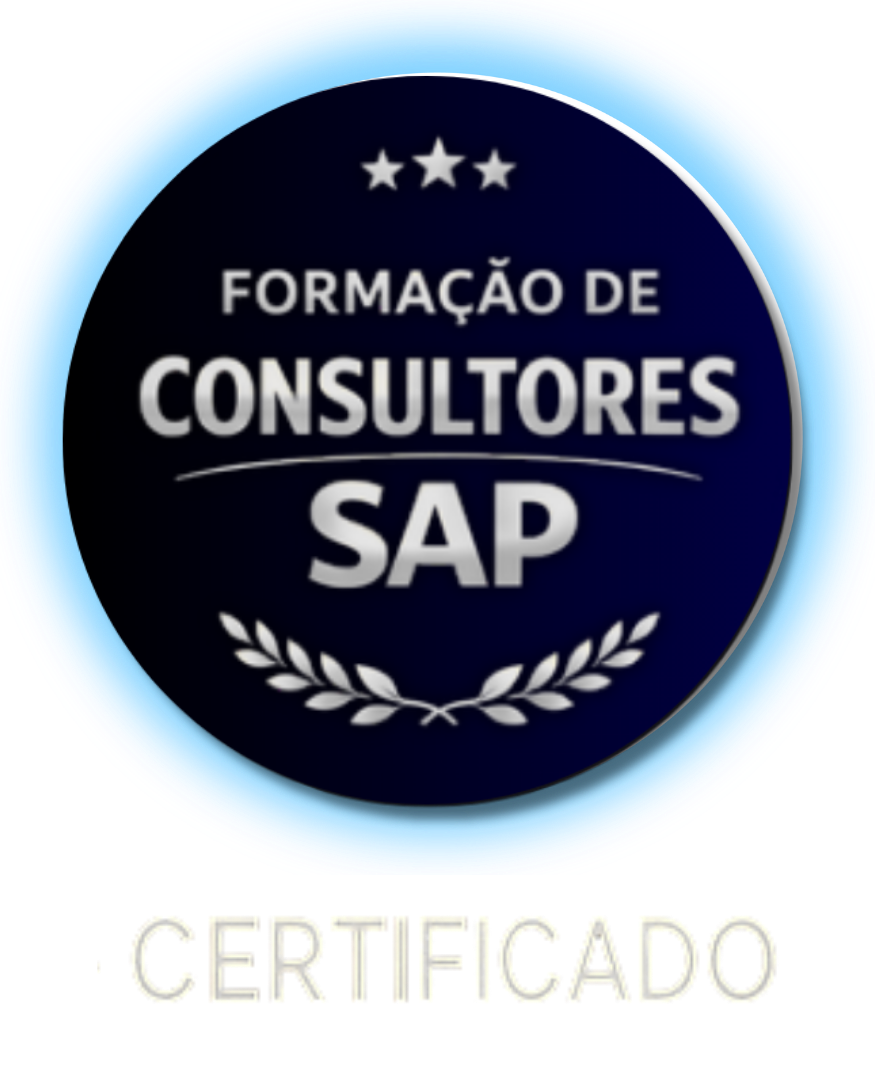 Certificado da formação SAP